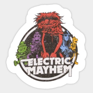 Metal mayhem Sticker